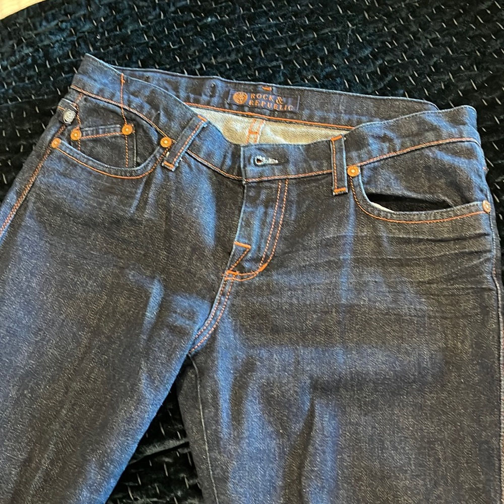 Original Rock & Republic Jeans, Dark Rinse Boot Cut
